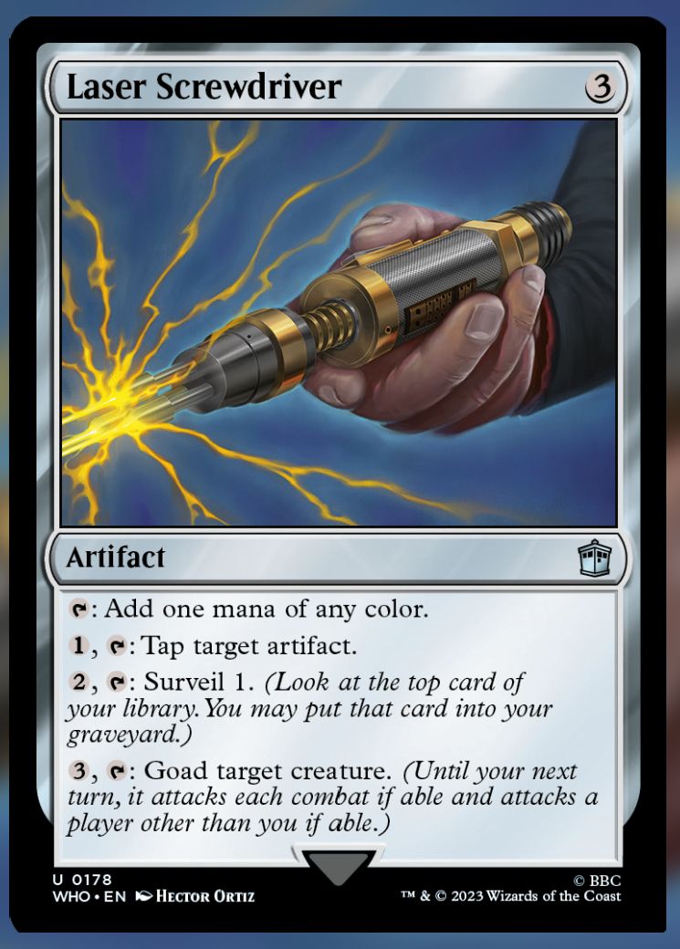 Laser Screwdriver Masters of Evil