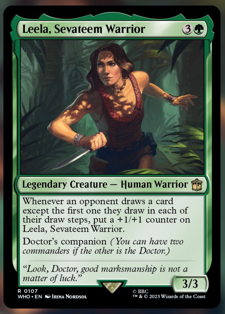 Leela, Sevateem Warrior