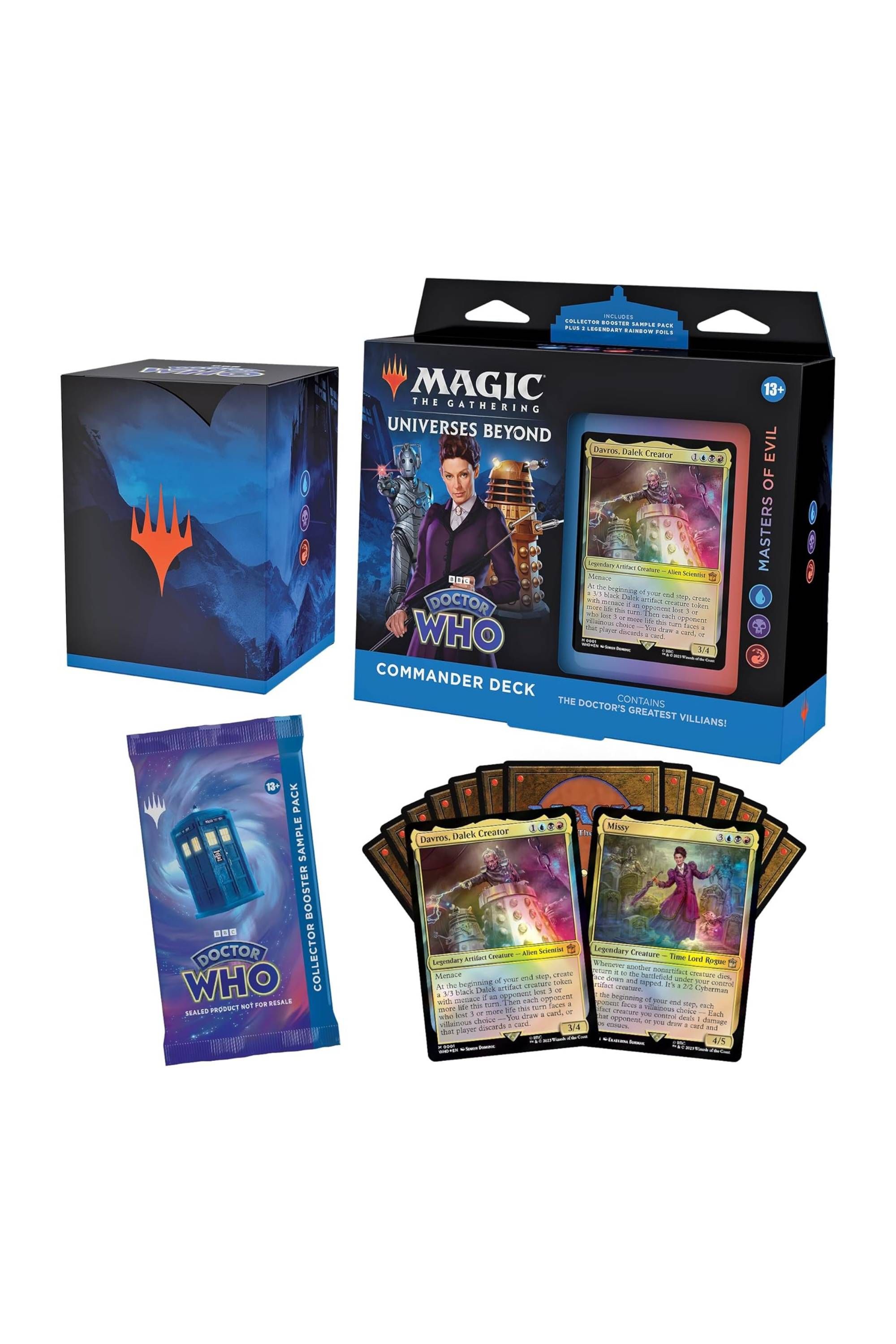 Magic_ The Gathering Doctor Who Commander Deck - Masters of Evil