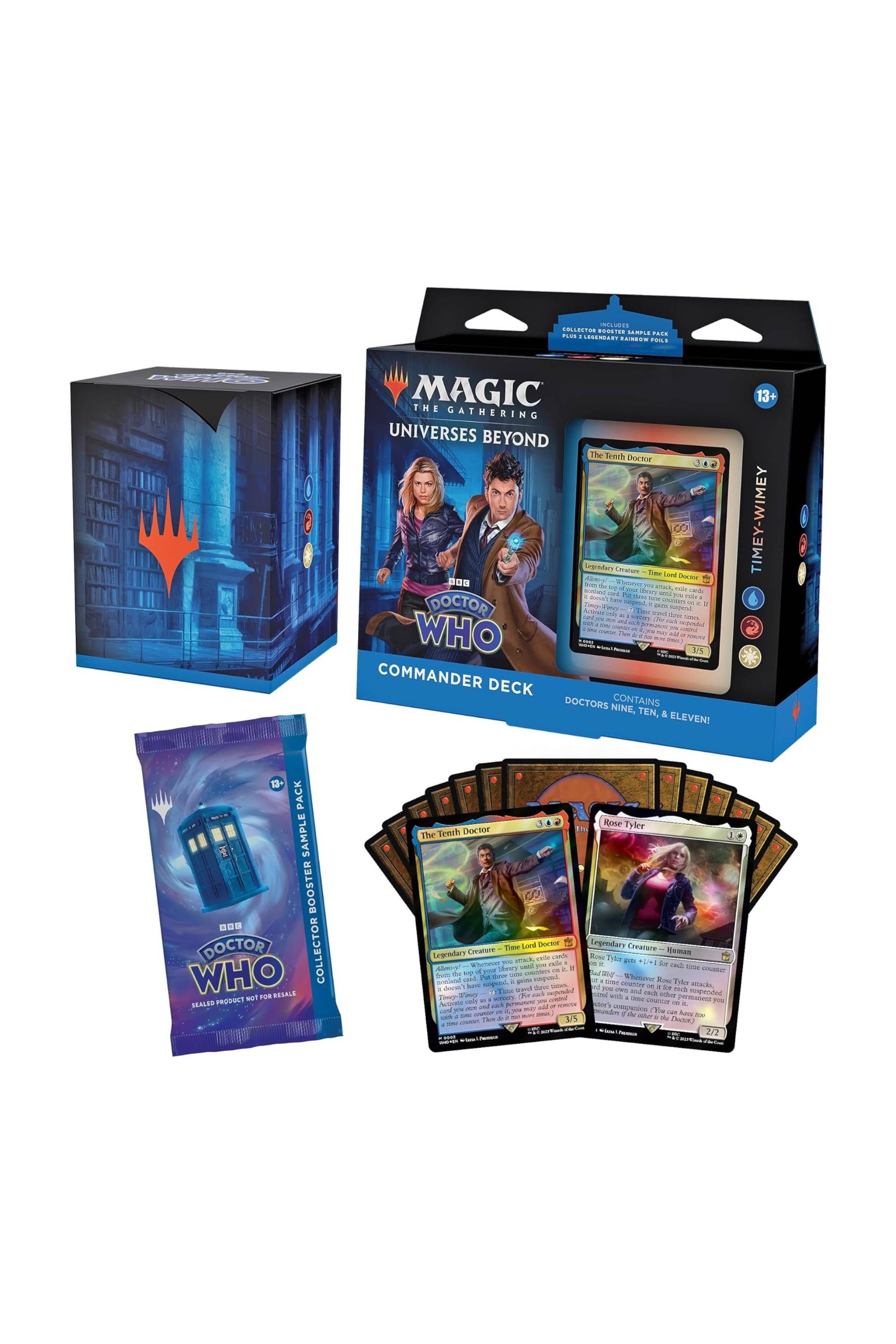 Magic_ The Gathering Doctor Who Commander Deck – Timey-Wimey