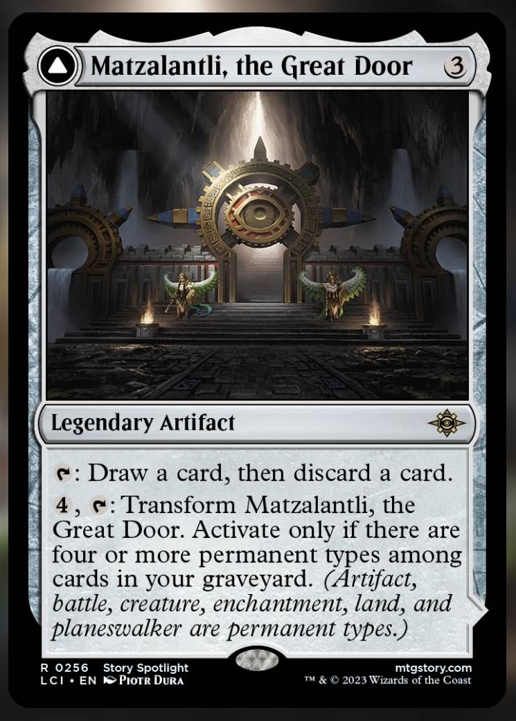 Matzalantli, the Great Door