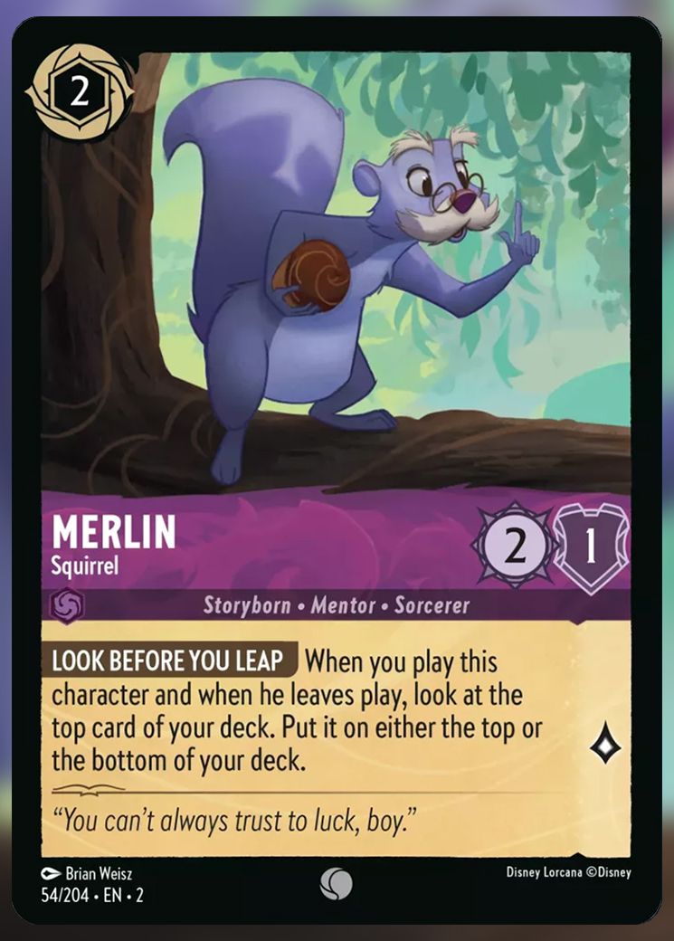 Merlin, Squirrel