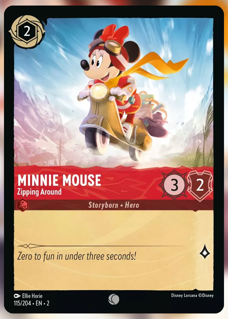 Minnie Mouse, Zipping Around