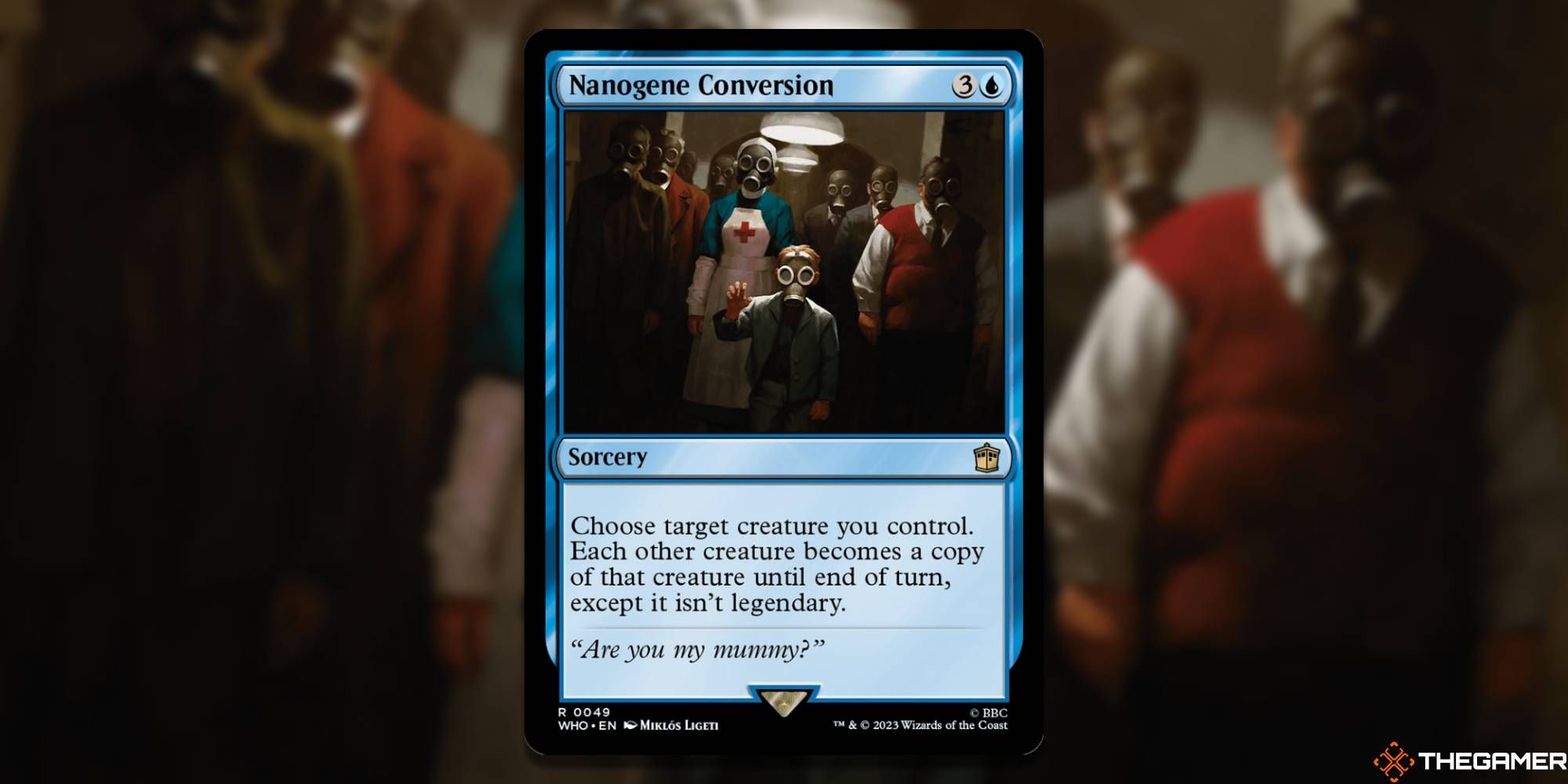MTG Nanogene Conversion card and art background