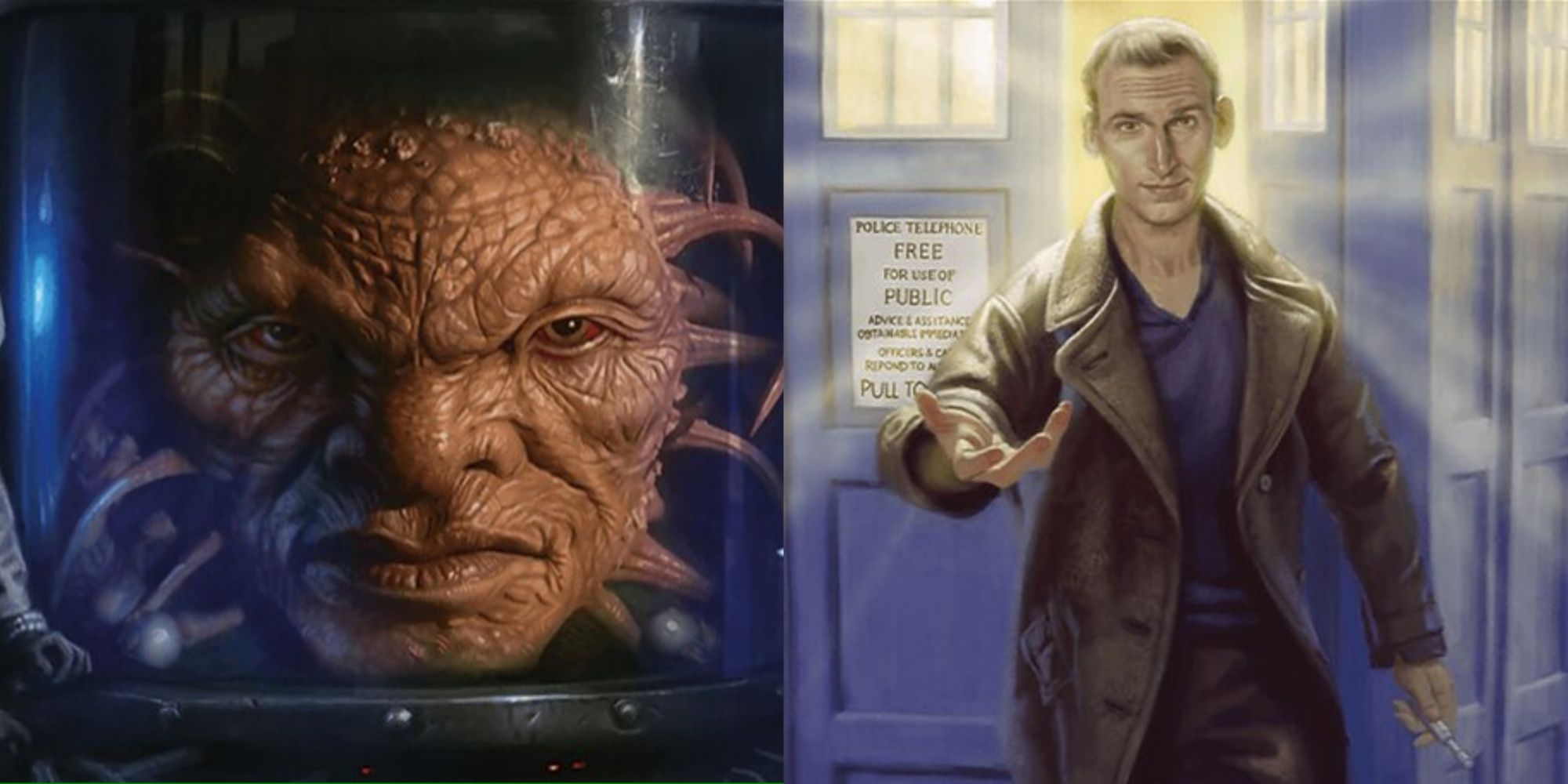 MTG The Face Of Boe and The Ninth Doctor