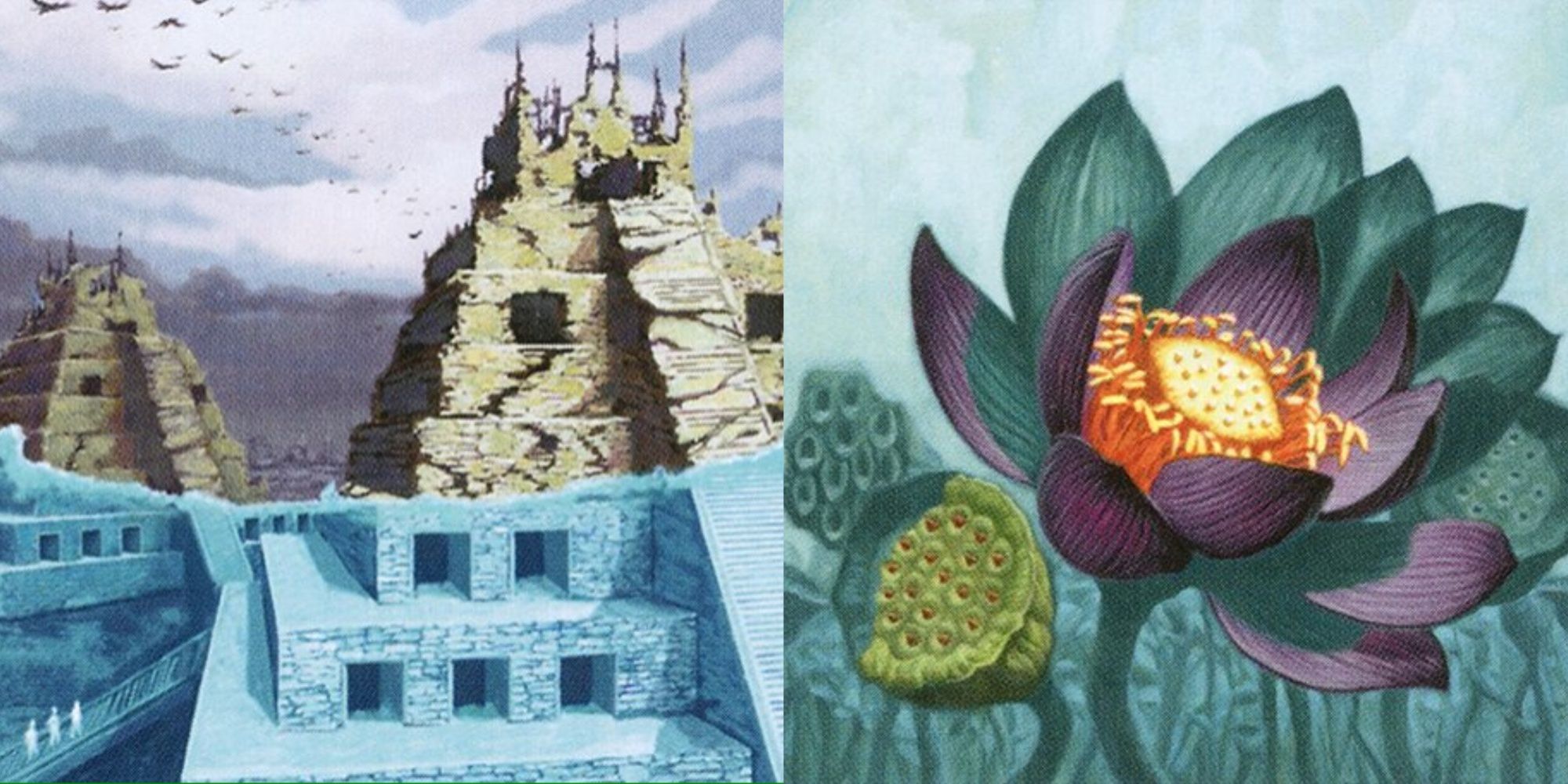 MTG Ancestral Vision and Lotus Bloom