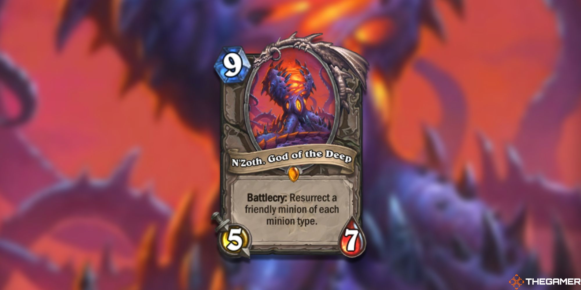 N'Zoth, God of the Deep Hearthstone Card