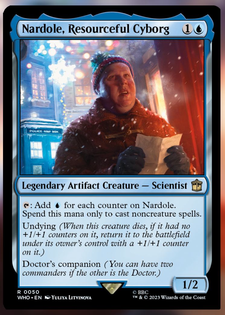 Nardole, Resourceful Cyborg