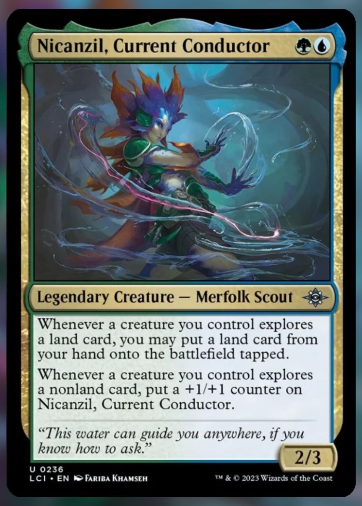Nicanzil, Current Conductor