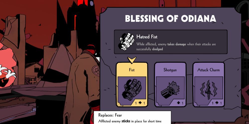 Hellboy In Menu For The Blessing Of Odiana
