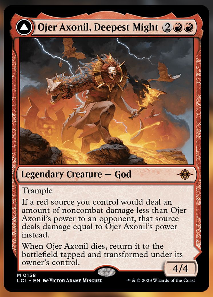 Ojer Axonil, Deepest Might