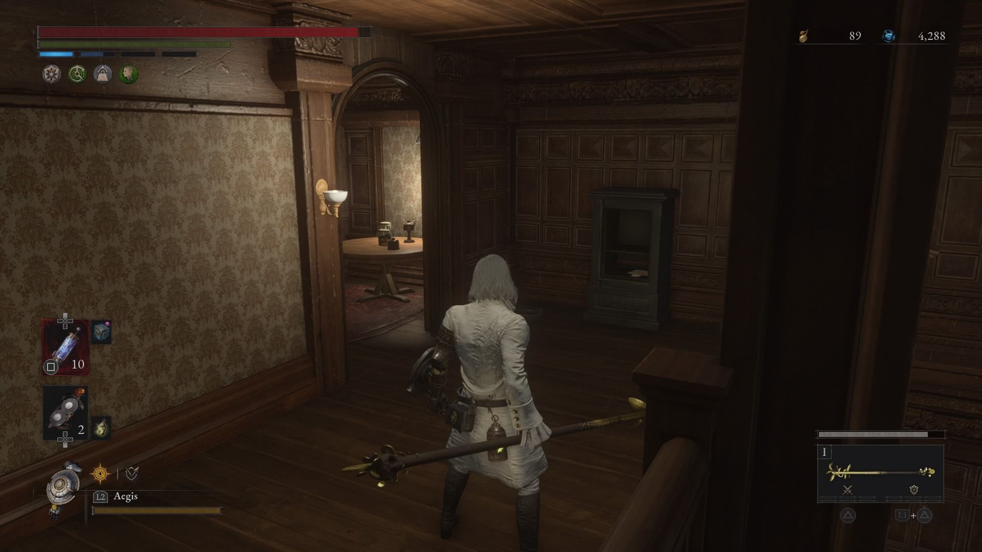 P standing in the location where you find Legion Plug 2 Lies of P