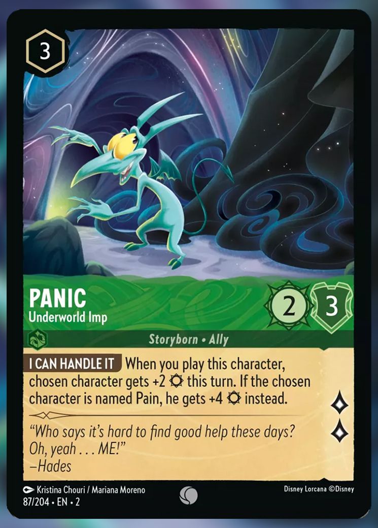 Panic, Underworld Imp