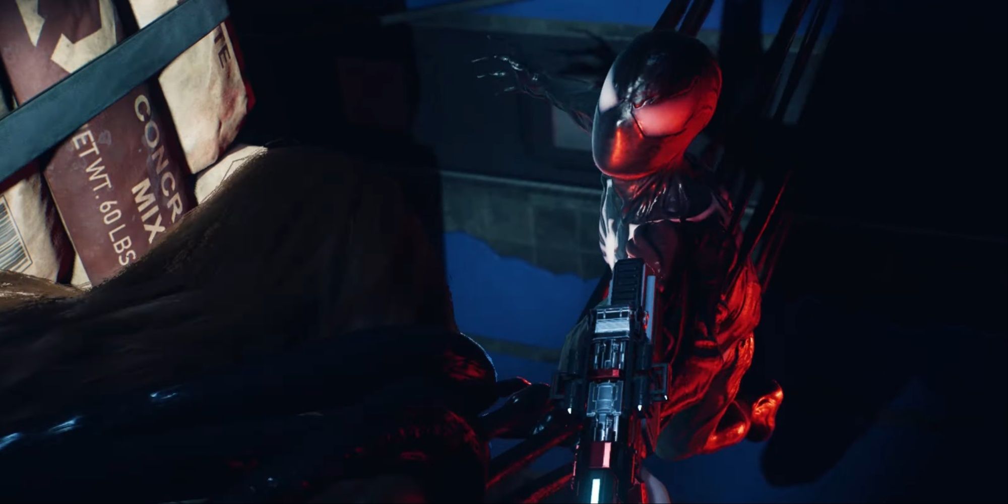Venom using Peter's body to go after Mary Jane in Marvel's Spider-Man 2