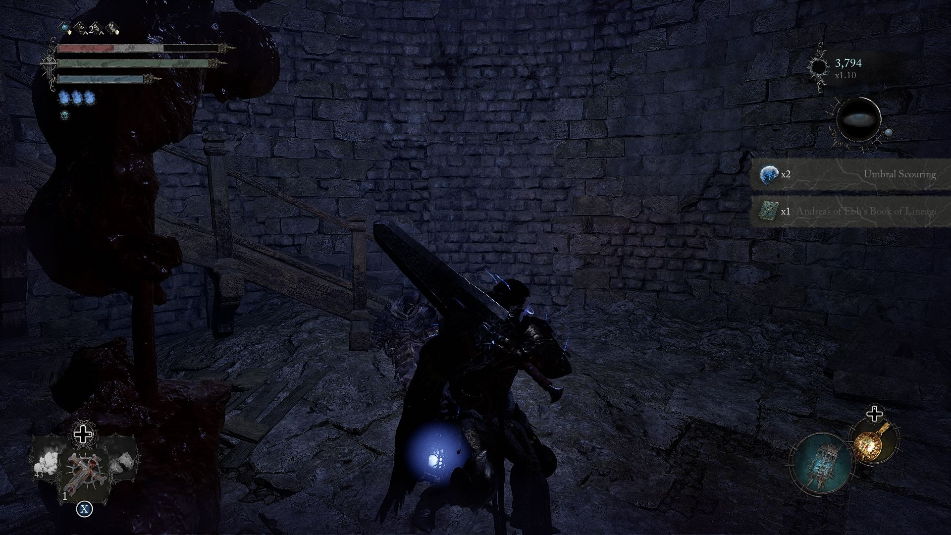 Player just got Andreas of Ebb's Book of Lineage Lords of the Fallen