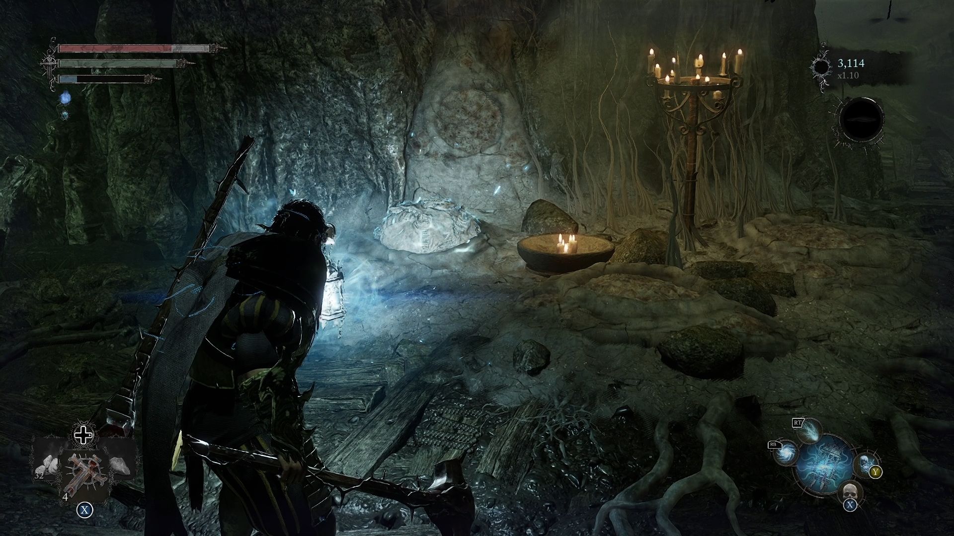 Player Siphoning from a Blister Lords of the Fallen