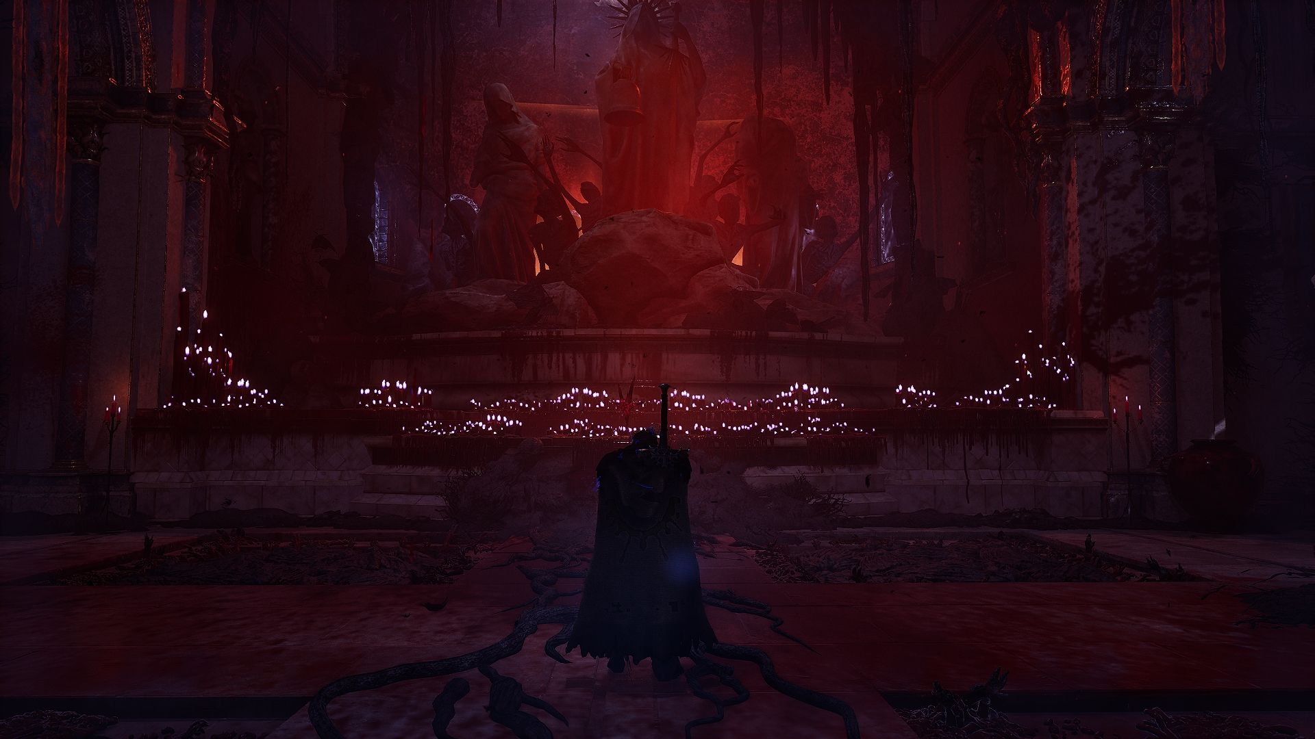 Player standing in the room where there is the Rune of Adyr Lords of the Fallen