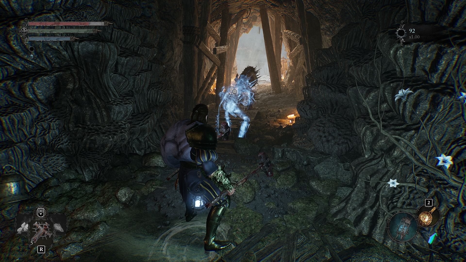 Player used soulflay on an enemy to get his soul out of his body lords of the fallen