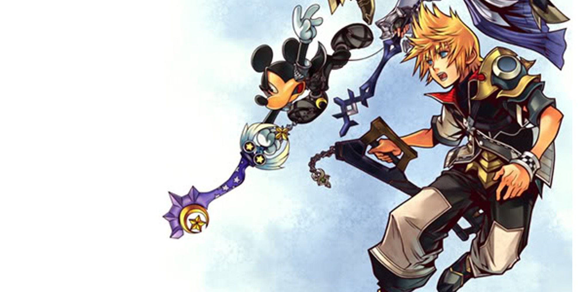 Ventus and King Mickey in Kingdom Hearts: Birth By Sleep.