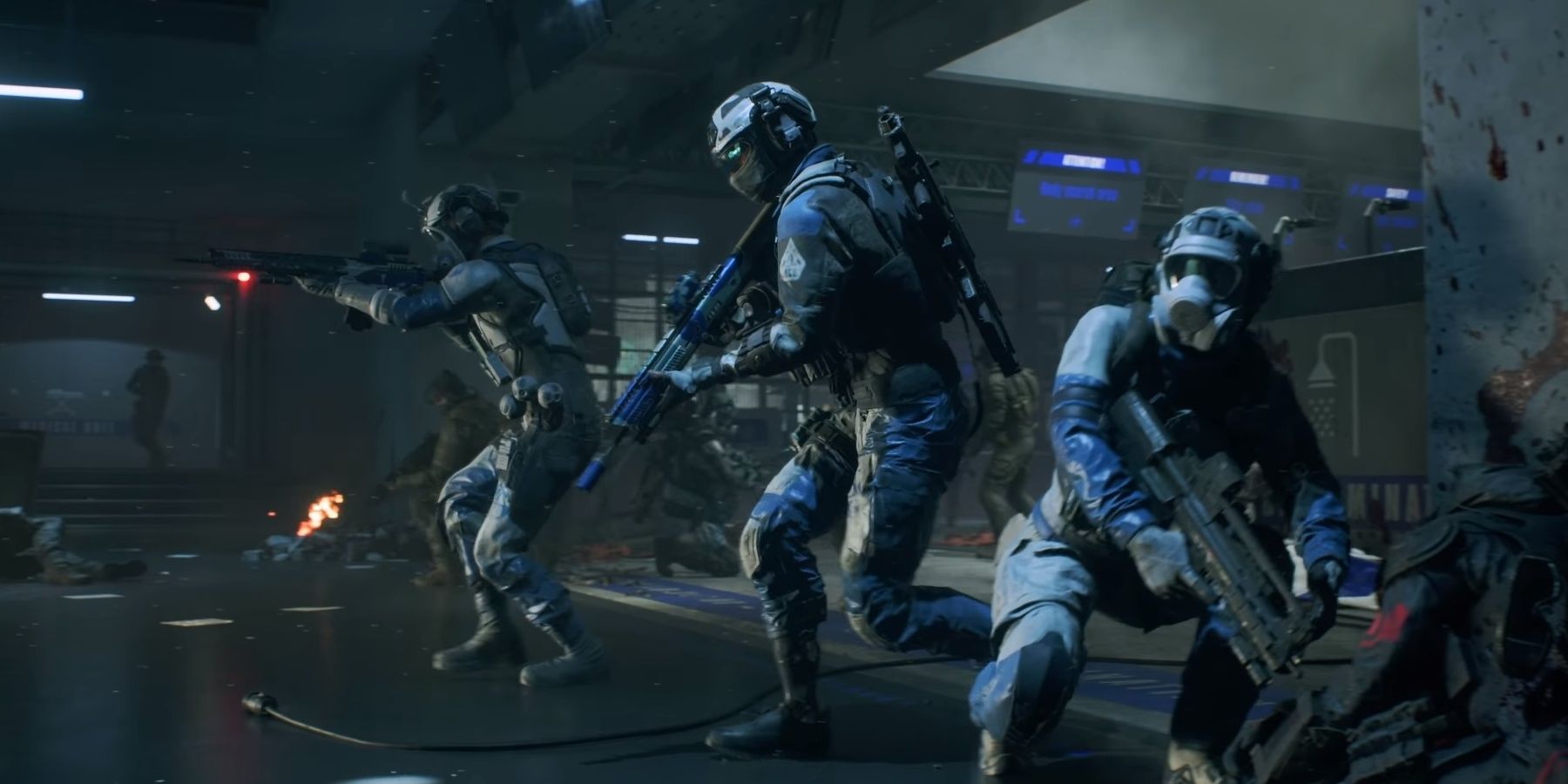 redacted map squad investigating lab cinematic battlefield 2042
