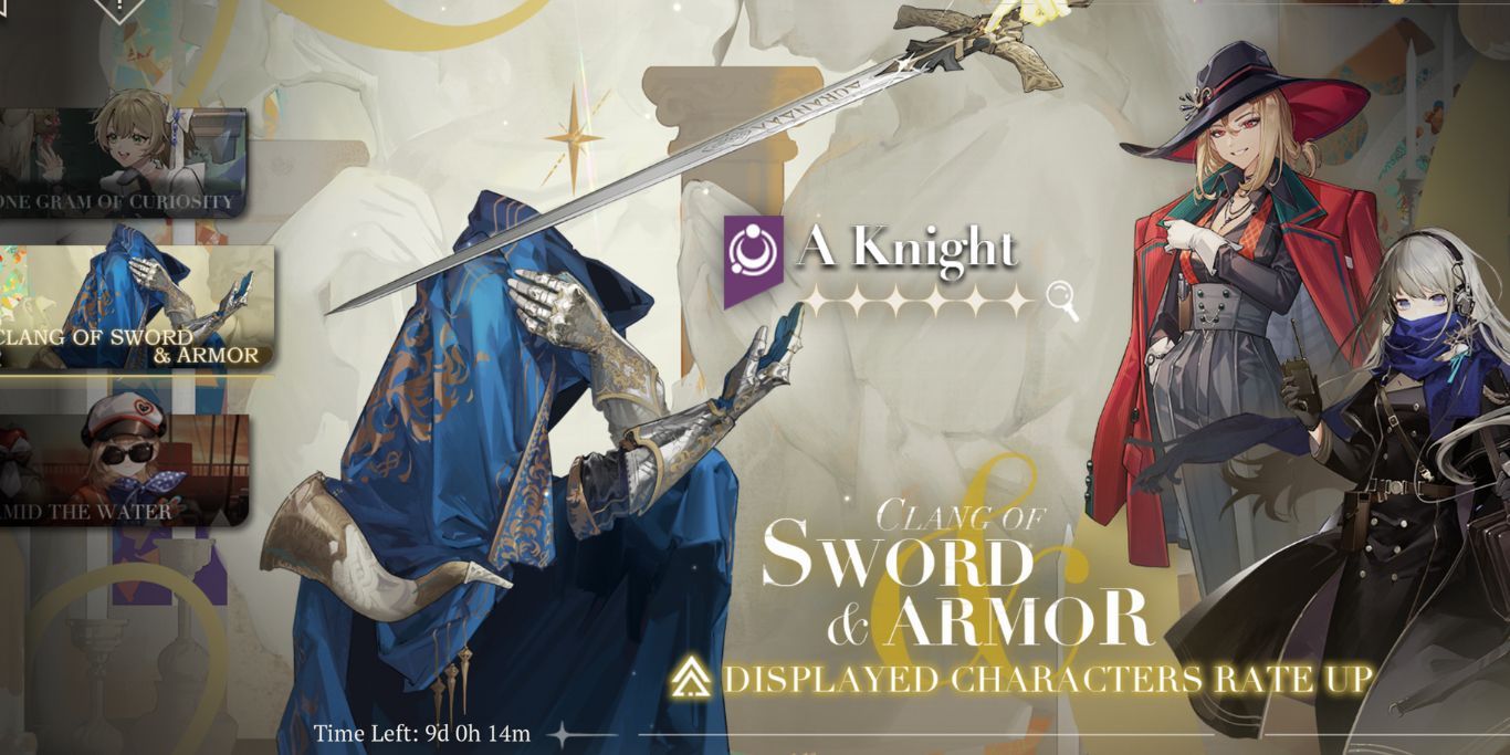 Reverse 1999 A Knight Gacha Banner