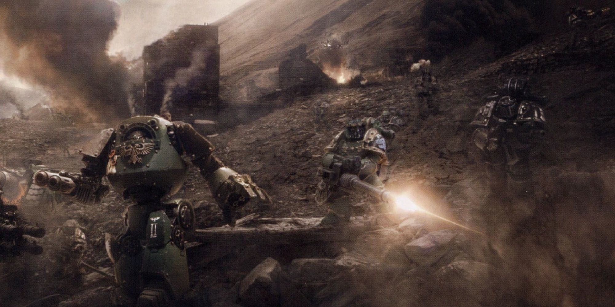 Warhammer 40,000: Data Slate Image Of Salamanders During The Drop Site Massacre