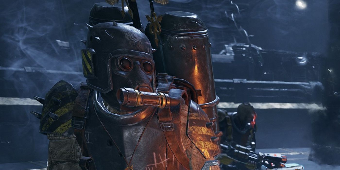 Scab Flamer Enemy From Warhammer 40,000: Darktide