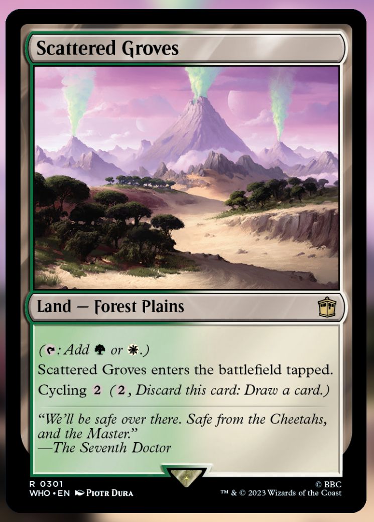 Scattered Groves