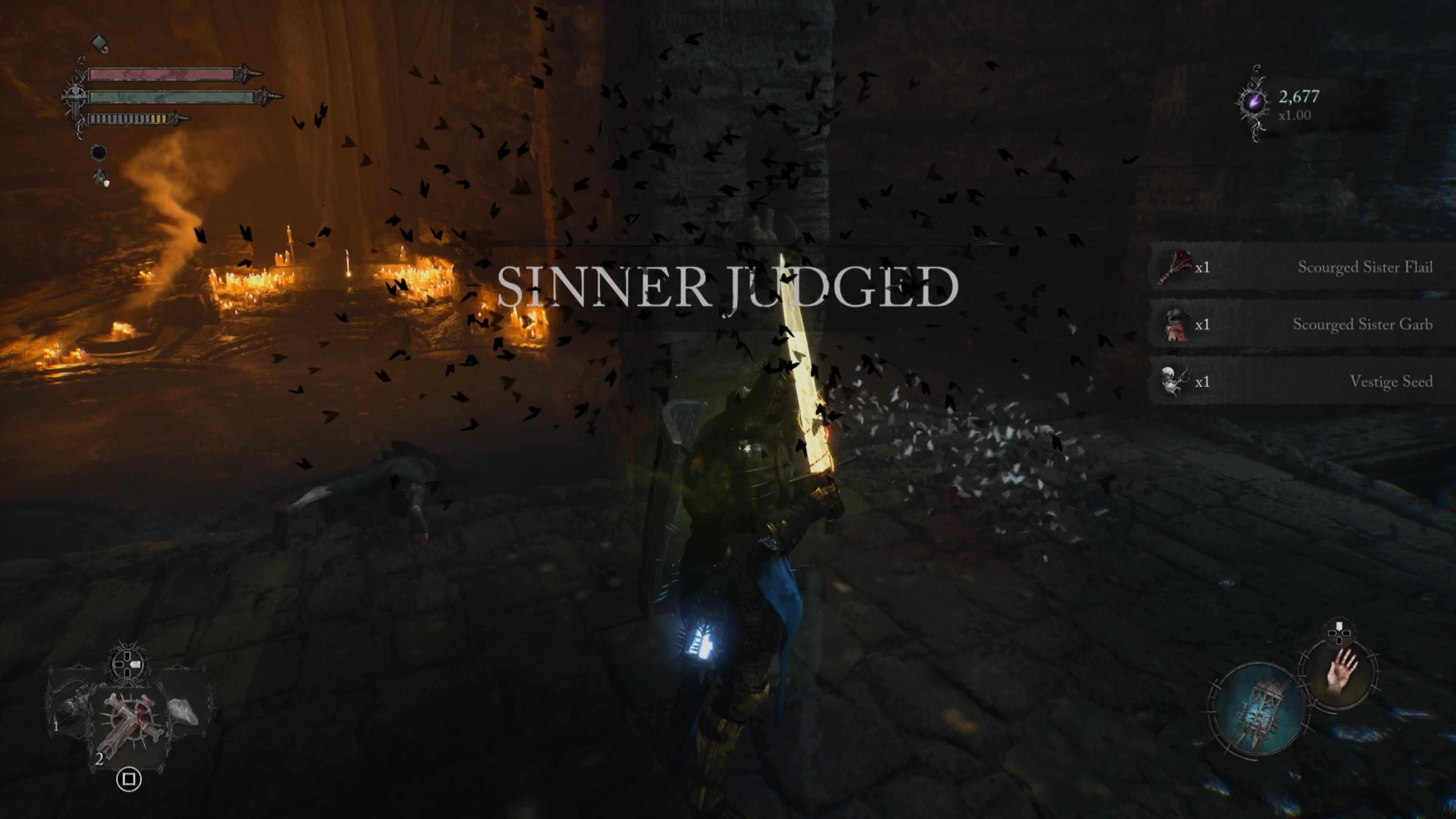 Scourged Sister Delyth boss defeated