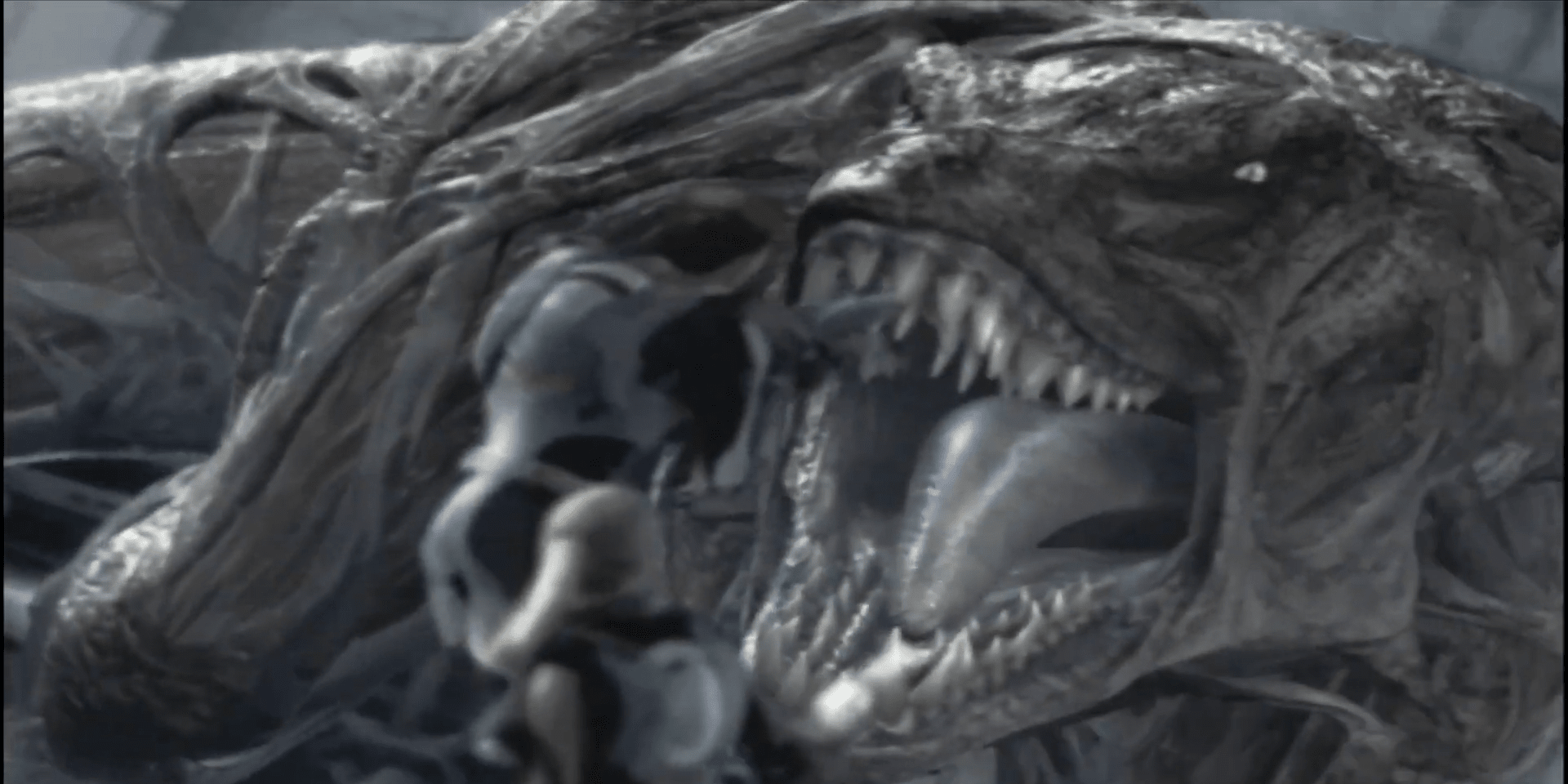 Dino Crisis 3 - Patrick Tyler and Sonya Hart square off with a Australis 