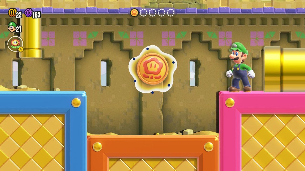 The second token in the foreground of an underground area.