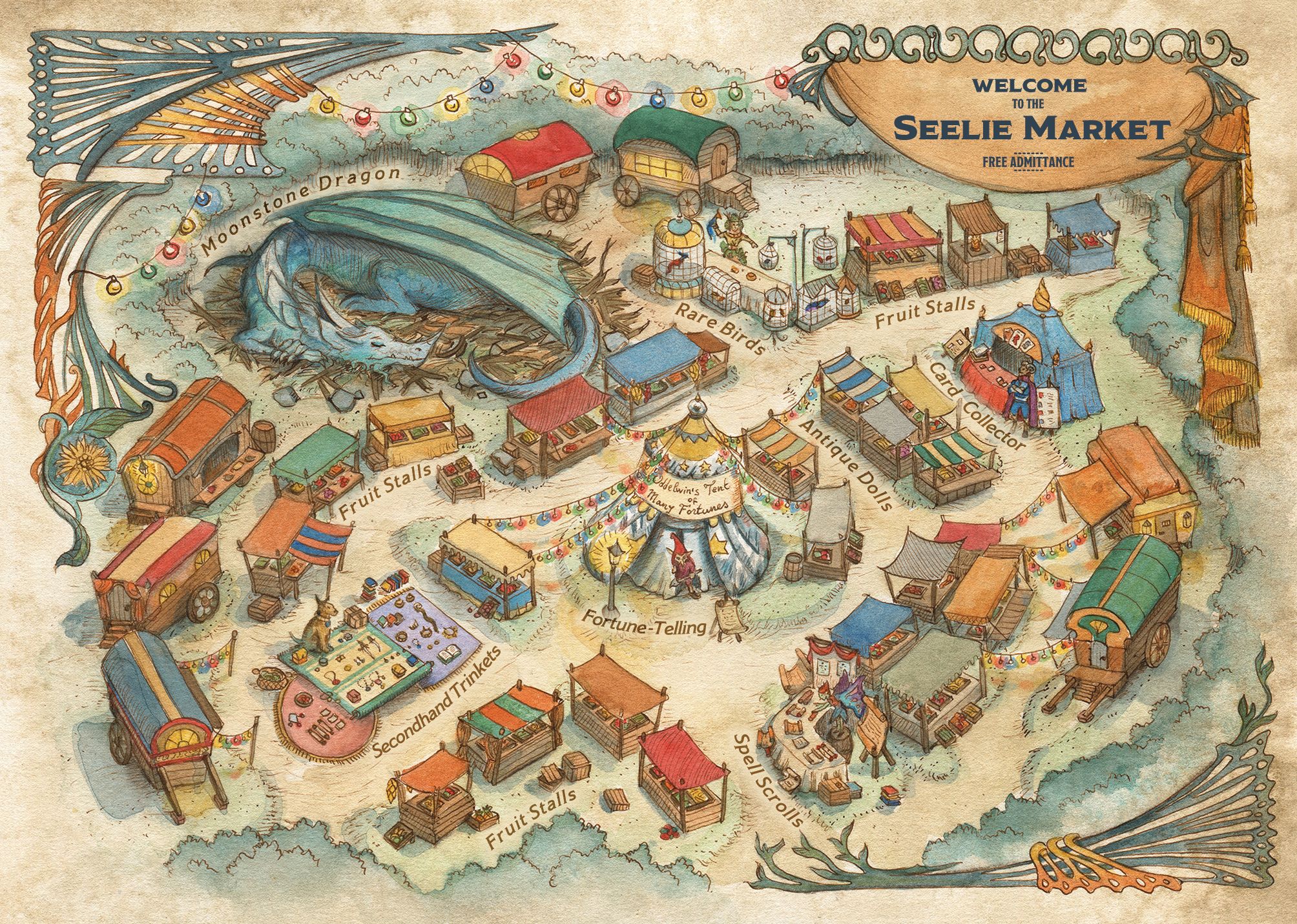 Seelie Market Map