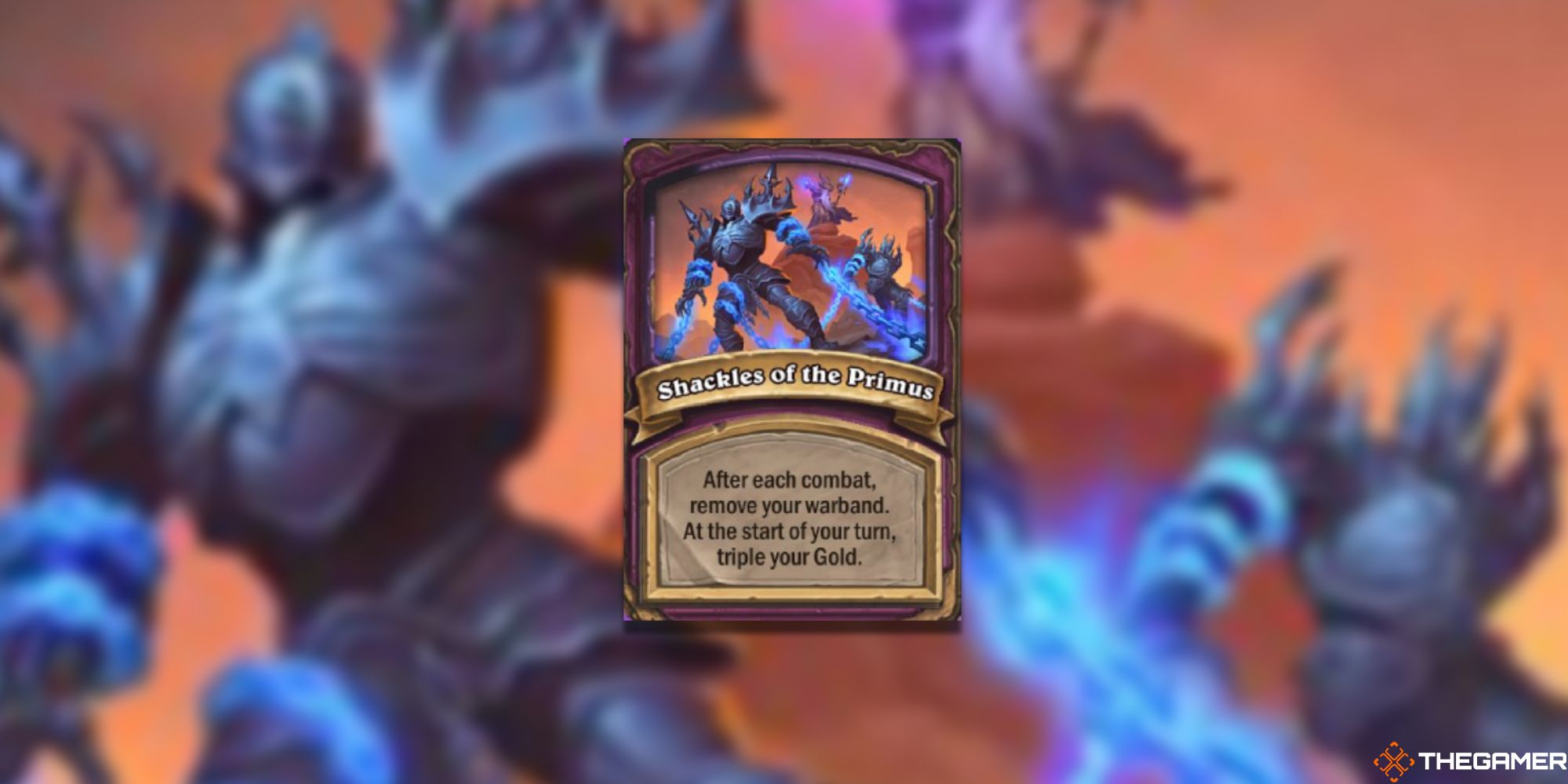 Shackles of the Primus Hearthstome Battlegrounds Anomaly