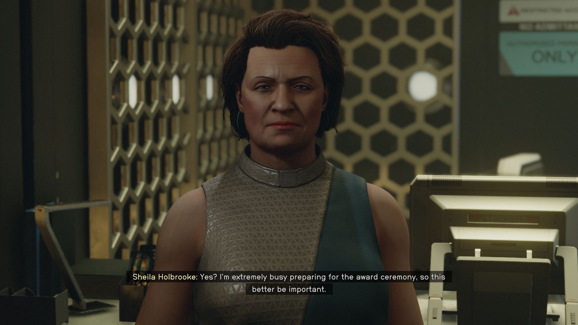 Sheila Holbrooke in Starfield