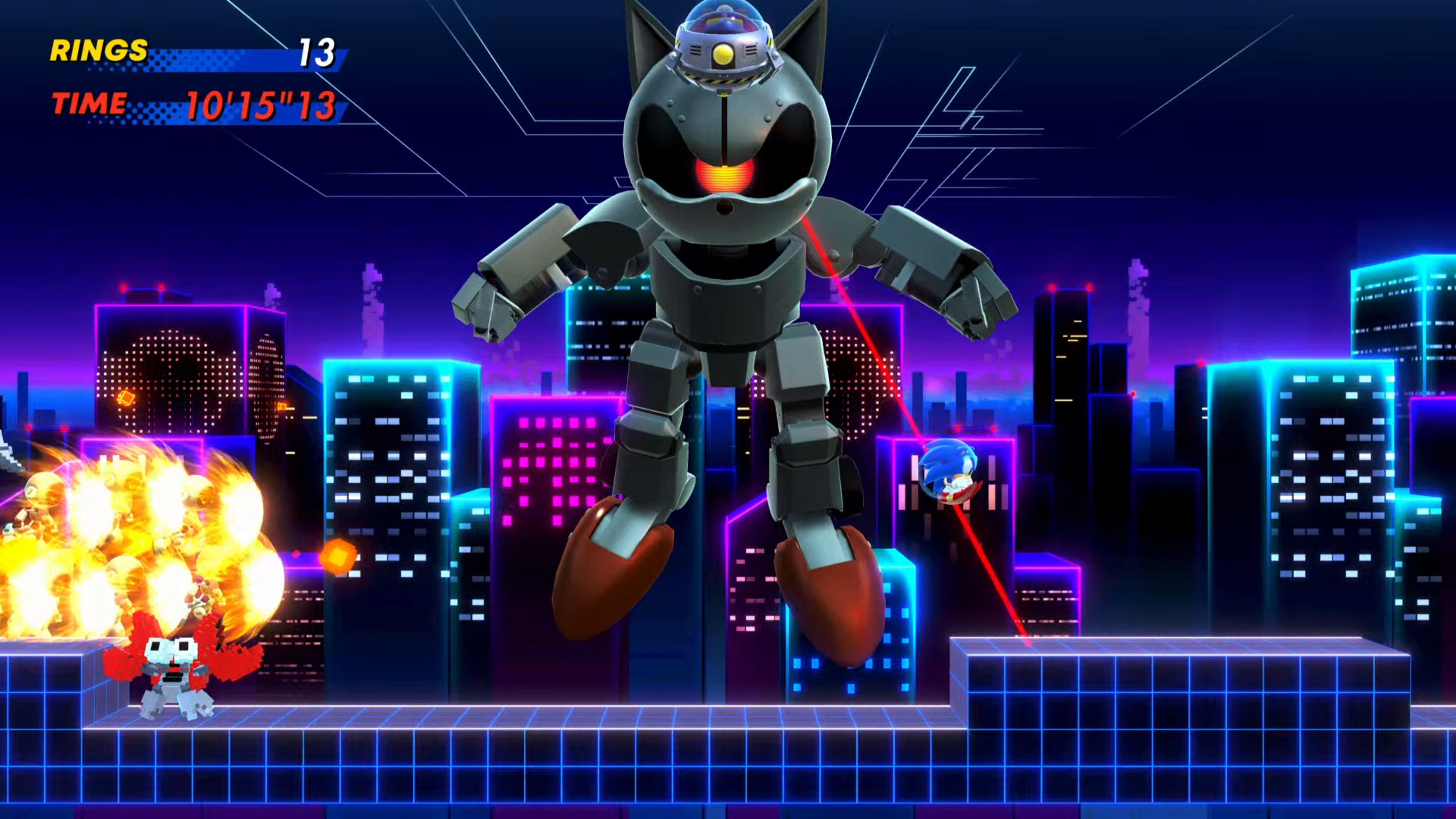 Sonic-Superstars-Metal-Sonic-Laser-Chasedown