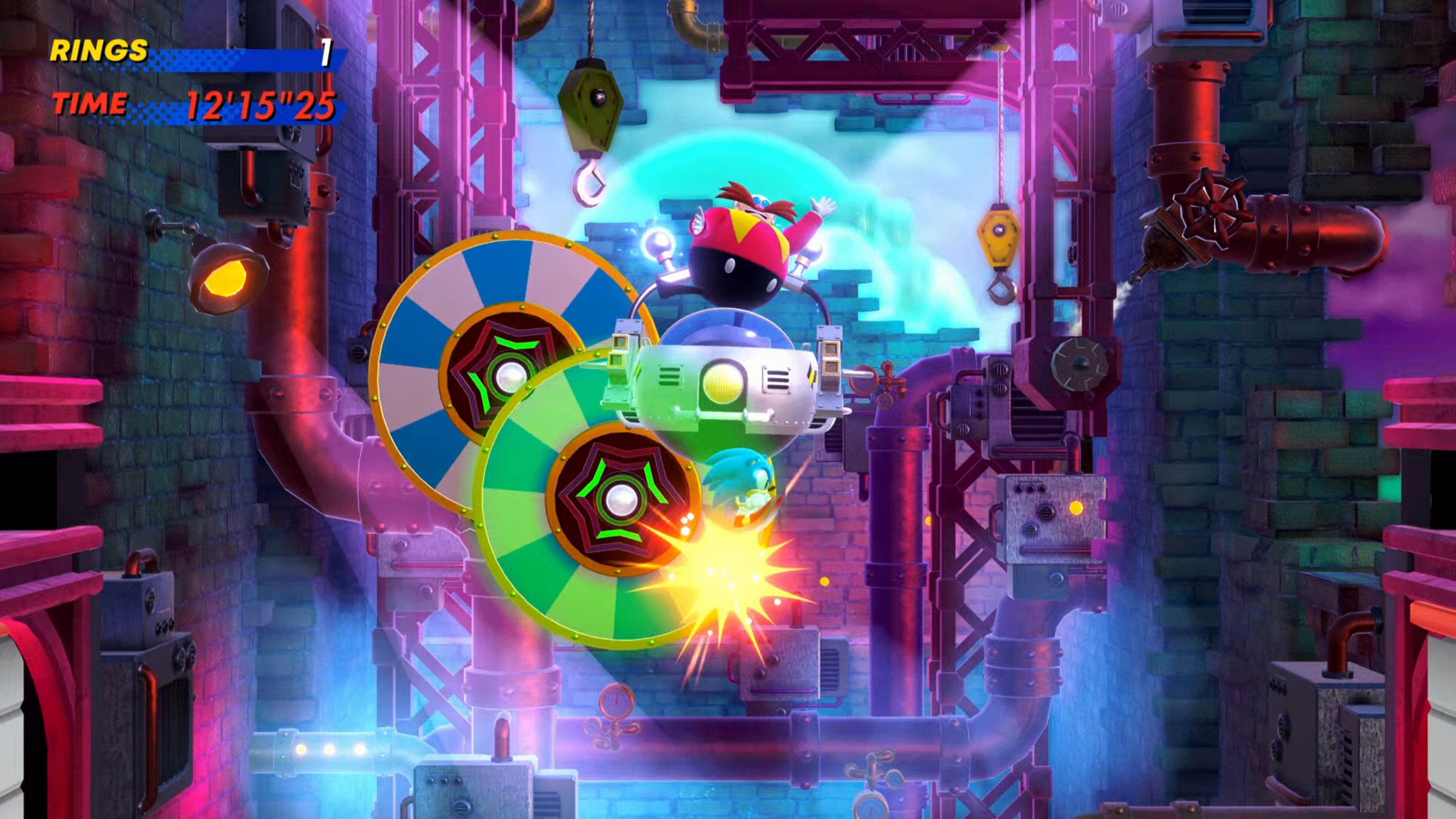 Sonic-Superstars-Pinball-Carnival-Robotnic-Launch-Wheel-Sneeky-Hit
