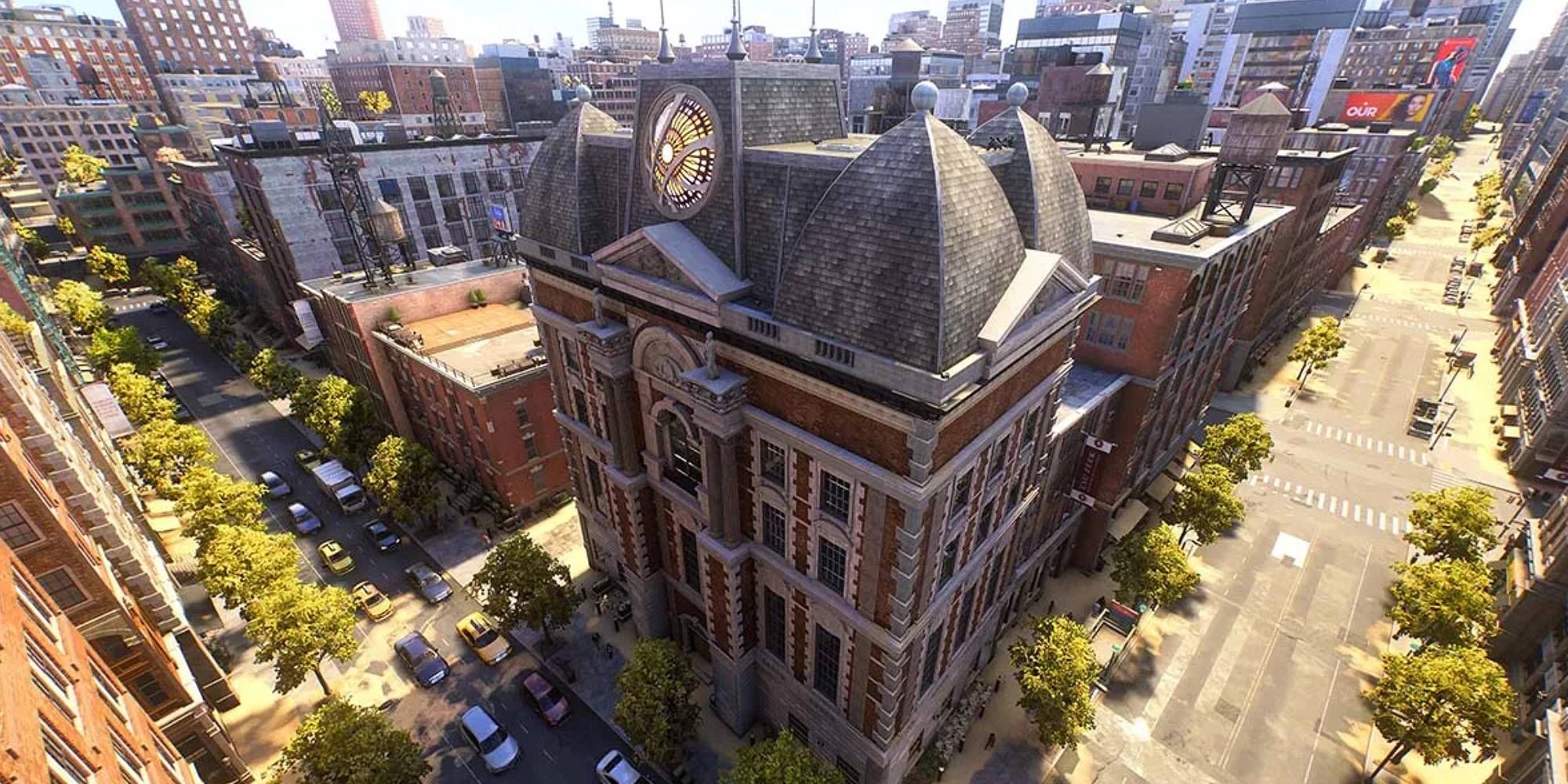 The Sanctum Sanctorum from Doctor Strange in Spider Man 2