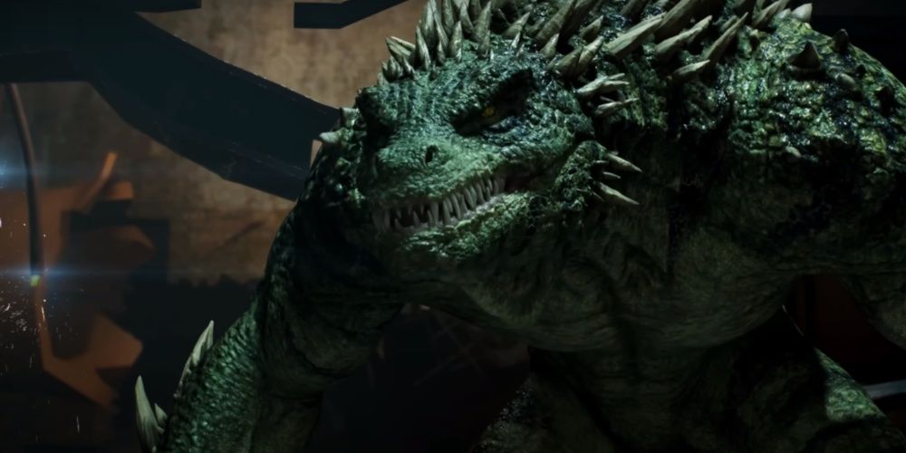 Spider-Man 2, The Lizard Getting Ready To Attack
