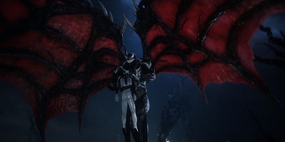 Spider-Man 2, Winged Venom During The Venom Boss Fight