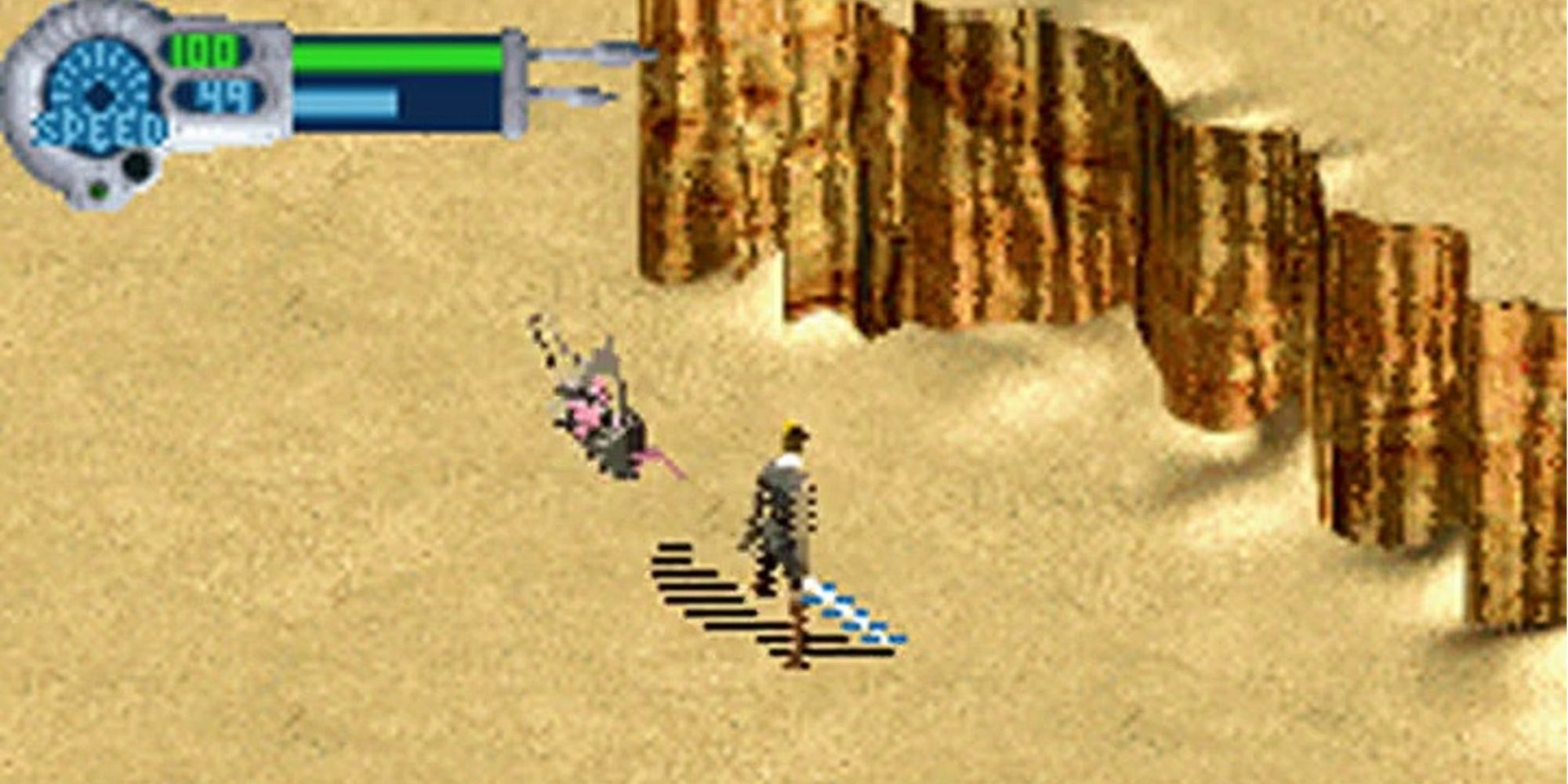 Star wars New Droid Army screenshot showing Anakin Skywalker in action