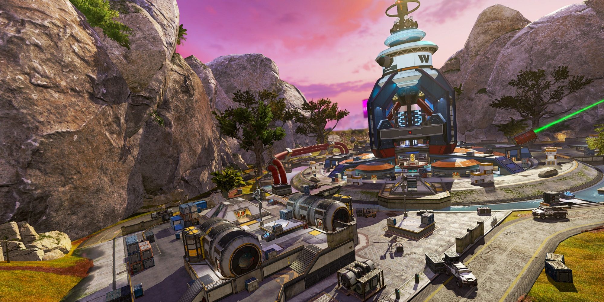 storm point pylon poi wattson town takeover apex legends