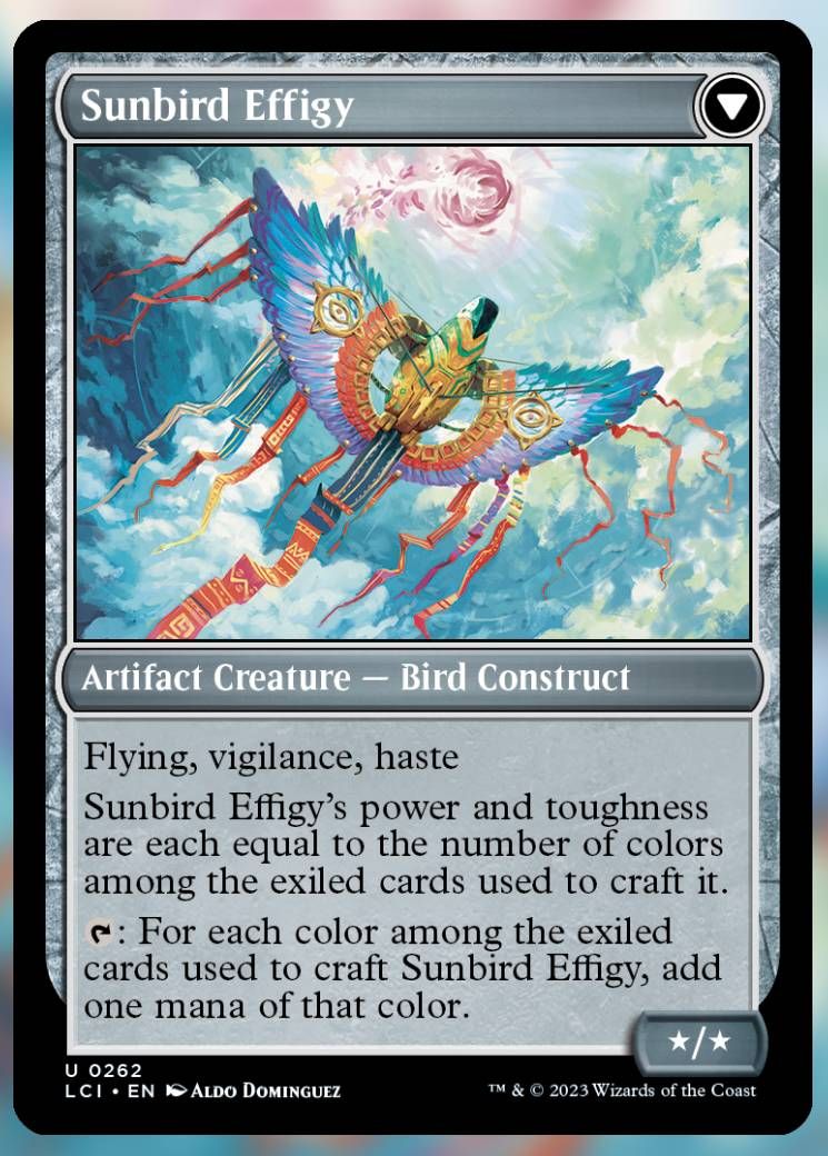 Sunbird Effigy