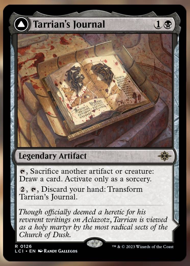 Tarrian's Journal