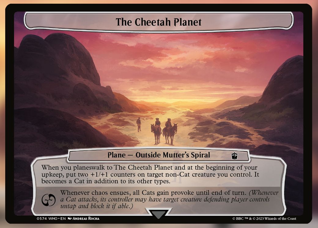 The Cheetah Planet