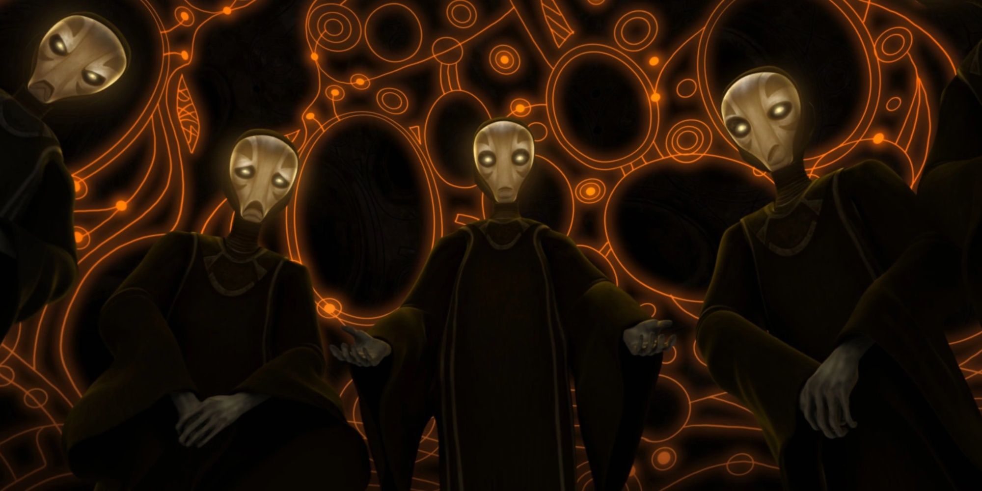 The Force Priestesses as seen in Star Wars: The Clone Wars