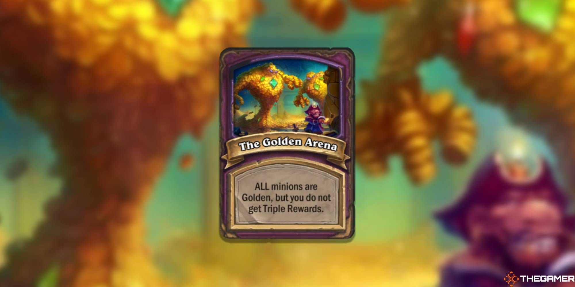 The Golden Arena Hearthstone Battlegrounds Anomaly