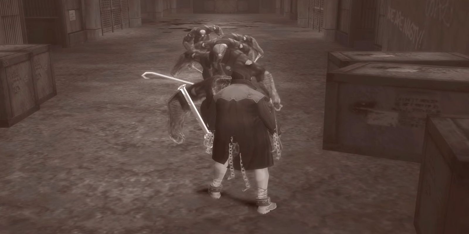The Guy Savage minigame in Metal Gear Solid 3