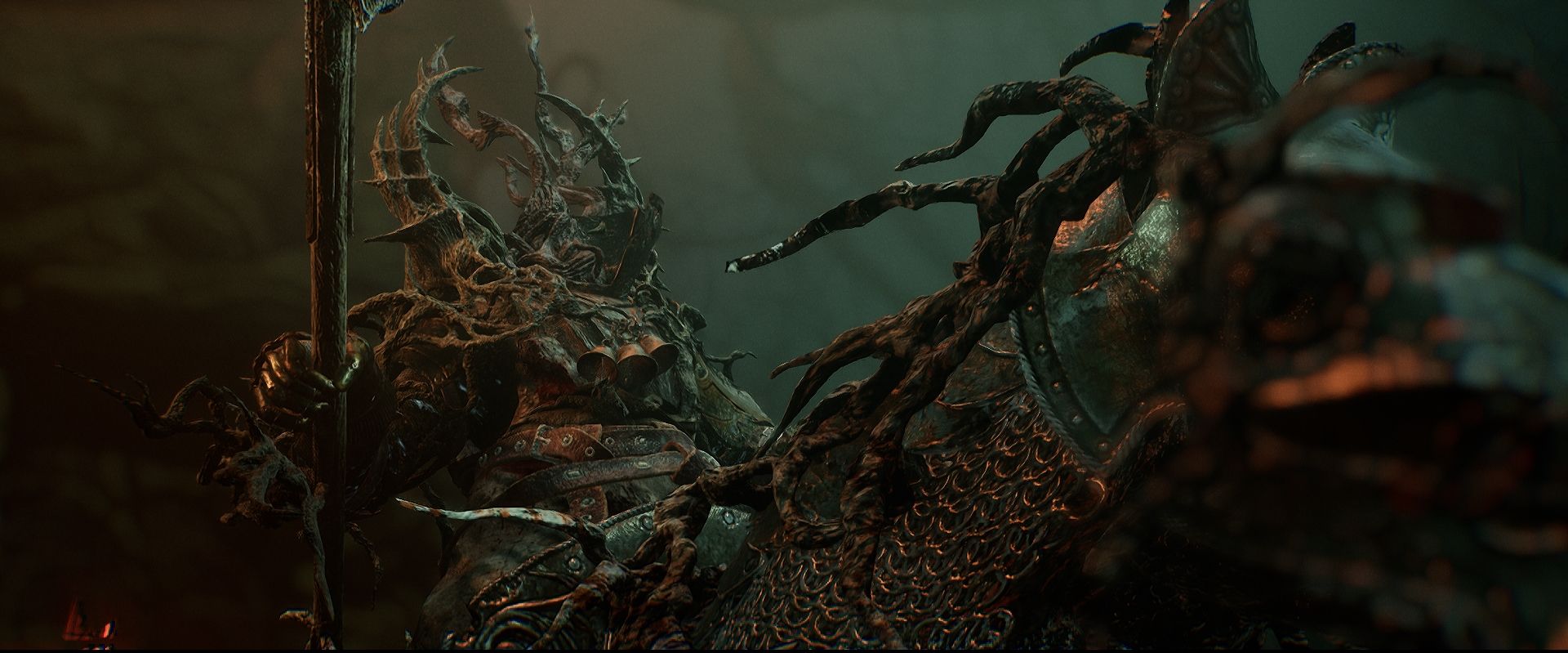 The Hushed Saint boss in Lords of the Fallen