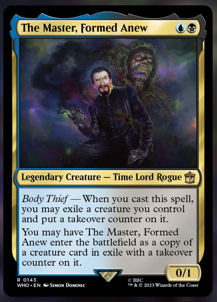The Master, Formed Anew