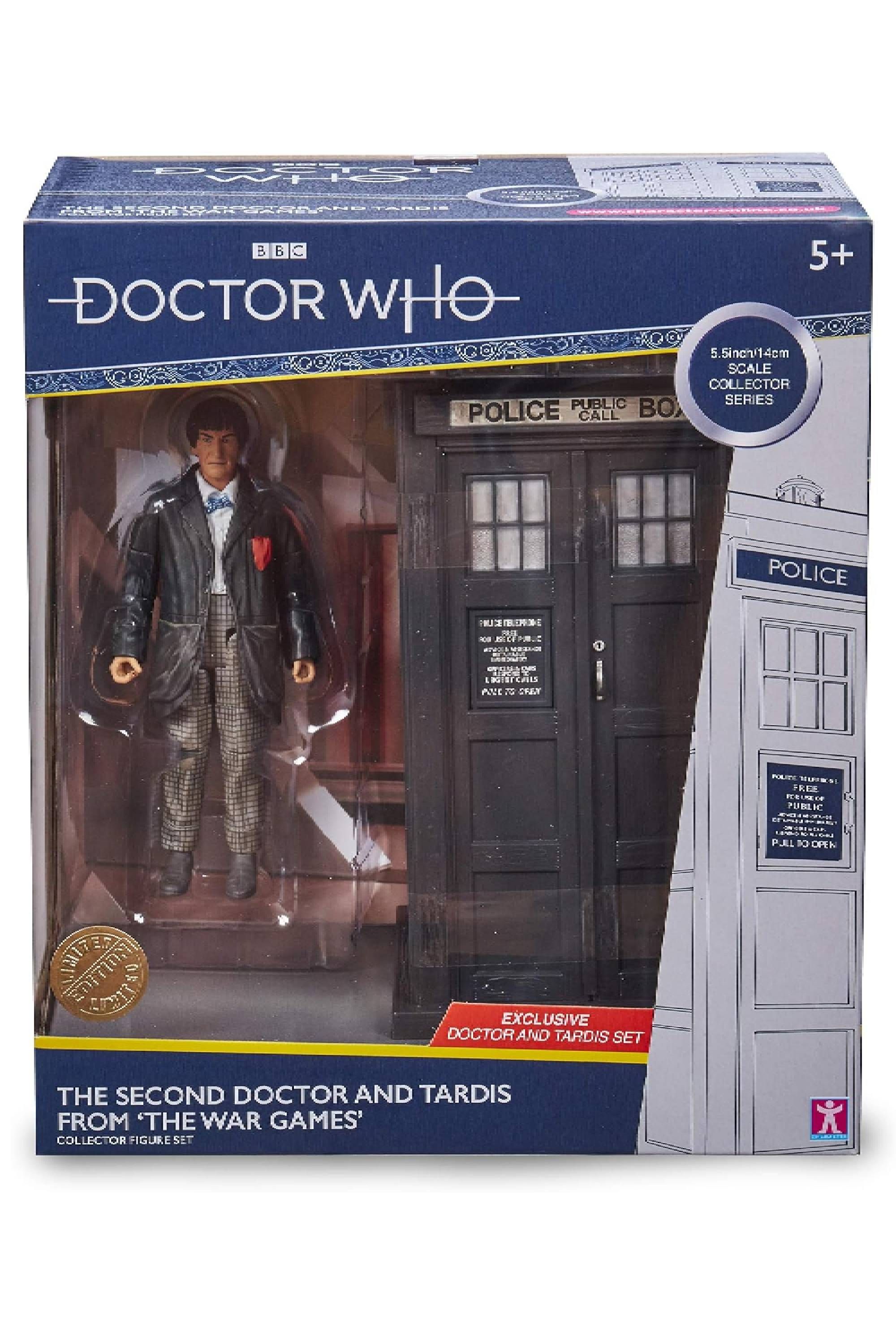 The Second Doctor and TARDIS Set